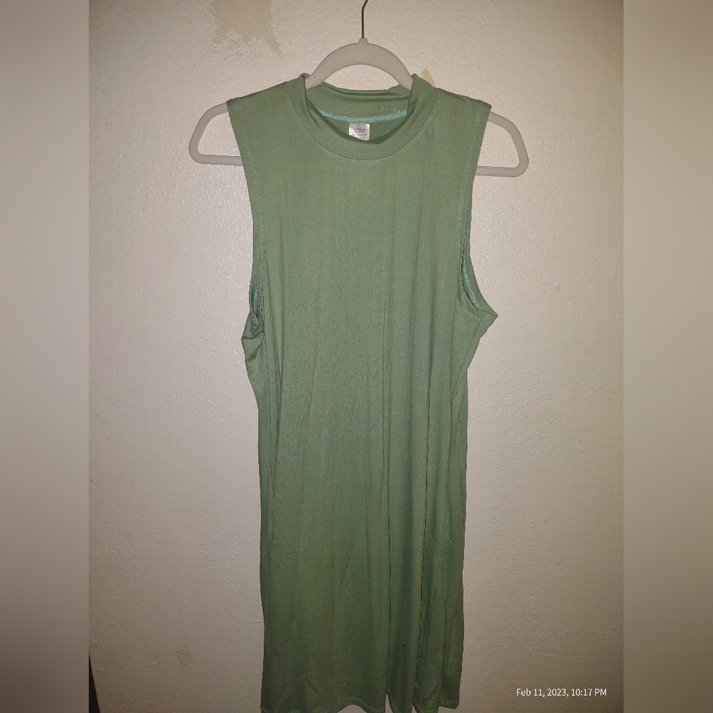 Casual tank top dress